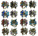 2 Set of 8,  16 count,  Mini Hair Claws Tiny Bling Hair Claws 2 ea of 8 Colors  LPW864175-5-8-2