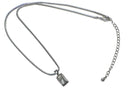 Set of 3 1 Ea 3 Styles, Necklace Chain/Pendant Small Mother of Pearl Tablet Pendants Ar85800