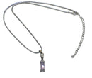 Set of 3 1 Ea 3 Styles, Necklace Chain/Pendant Small Mother of Pearl Tablet Pendants Ar85800