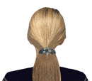 Bella Large Barrette with Beads and Crystals for Thick Hair