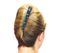 Crystal Metal Alligator Hair Clip Duckbill Hairclip Beak Clip for Hair Twist Hair Bun YY86110-1