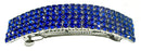 Bella Large Rectangular Bar Barrette Crystal French Clip Hairclip  U86900-0004