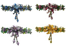 Bella Large Crystal Flower Barrette with Hanging Ornament