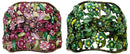 Set of 2 Bella Crystal Flower Hair Holder Barrette for High, Low Ponytail