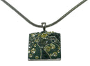 Necklace Chain and Pendant  Rhodium Plated Snake Chain