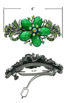 Combo Set of 2 2 Gorgeous Barrettes in 2 Unique Styles for Thick Hair 0052/010-3-2