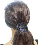 Crystal Butterfly and Flower Hair Holder Barrette