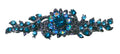 Bella Mid Size Crystal Barrette Sparkly Crystals #5A86600-1