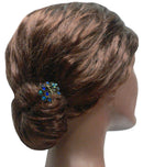 2 Set of 8,  16 count,  Mini Hair Claws Tiny Bling Hair Claws 2 ea of 8 Colors  2 Unique Styles LPW864175-5-8-2