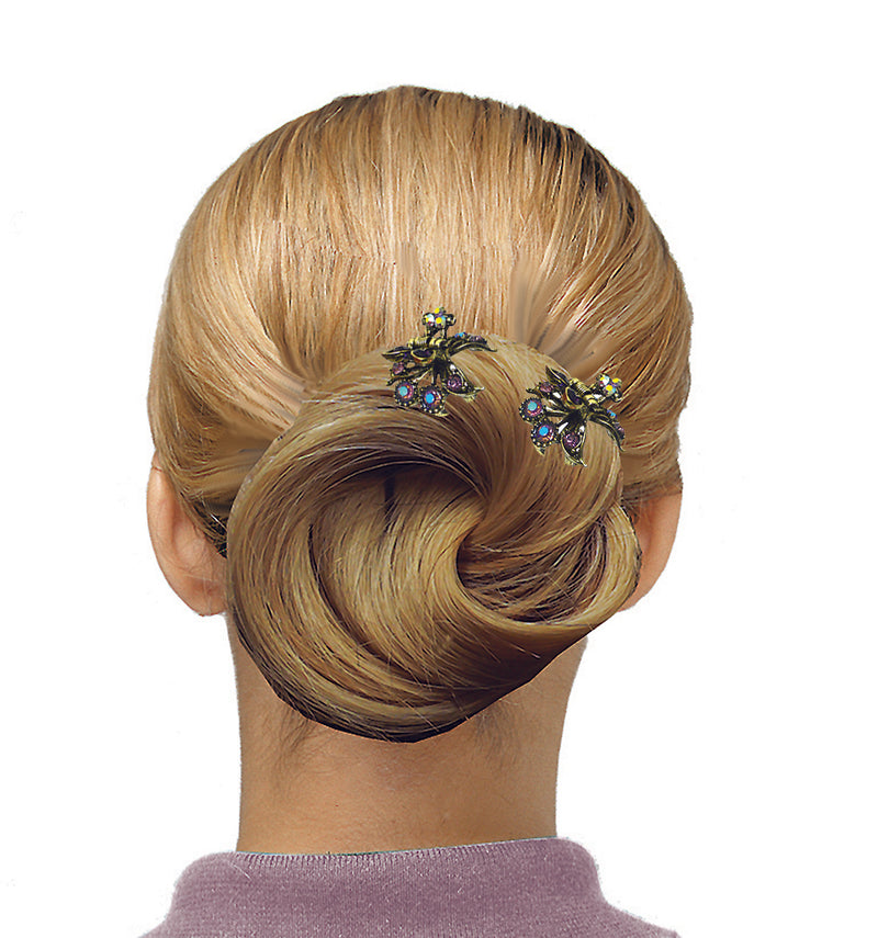 2 Set of 8,  16 count,  Mini Hair Claws Tiny Bling Hair Claws 2 ea of 8 Colors  2 Unique Styles LPW864175-5-8-2