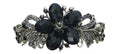 Bella Large Barrette with Beads and Crystals for Thick Hair #0052