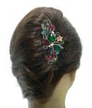 BL53 Bella Combo Set of 3 Large Butterfly/Flower Thick Hair Barrettes 2to3 Style Set-0053-14-52