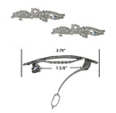 Pair of Barrettes Decked with Sparkling Stones U86420-0927-pr