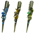 Bella Set of 3 Flower Alligator Clips Beakclips Duckbill Hairclips YY86155-1-3