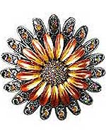 Sun Flower Brooch