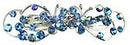 Hair Barrette in Butterfly Design, Crystals 5A86750-4