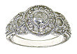 Heritage CZ Stone Ring, PR80650-2, close out @ $2