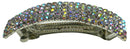 Bella Large Rectangular Bar Barrette Crystal French Clip Hairclip  U86900-0004