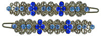 Pair of Barrettes, Snap-On Hair Clip for Thin Hair GL86400-GL9.0700sap