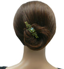 Bella Dozen Pack Med Size Barrettes 1 ea of 12 Shades of Crystals 5A86600-1-D