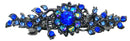 Bella Mid Size Crystal Barrette Sparkly Crystals