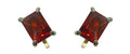 Estud500clipOn Bella Emerald Cut Stud Earrings CZ Stone Clip-On Earrings NF89500-2clipOn