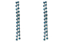 Estreamer Bella Crystal Streamers Earrings 2.5" Long Crystal Streamers YY89800-1