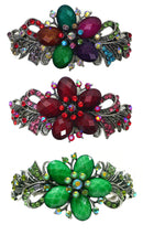 Set of 3 Bella Large Barrettes Thick Hair Hairclips U86012-0052-3