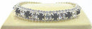 Bracelet5647 Bella Crystal Bracelet Jet Color Stones AD83014-5647jet
