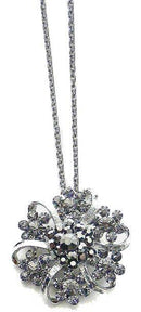 Long Chain Necklace w, Medallion Pendant AD85012-3