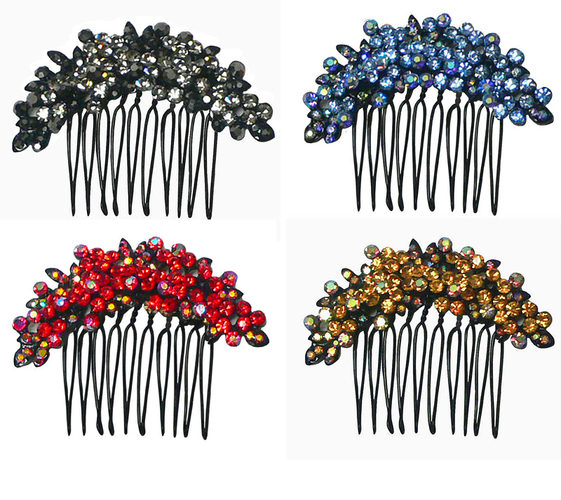 Brand jcgy Crystal Comb for Hair Styling Create Glamorous Bun Hair twist AD86380-63258