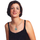 Necklace Chain and Pendant  Rhodium Plated Snake Design Chain with Extension