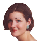 Small Crystal Triple Half Hoops Clip-on Earrings Silver Tone AD89750-69011