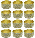 Dozen Pack Bella Crystal Spiral Bracelet 8 Strands Crystal Spirals for Bridal,  Parties 5614-D