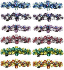 BmidGL10 Bella Dozen Pack, 12 Units, Flower Barrettes 2 ea 6 Lovely Colors 6 Pairs GL86400-10-D