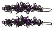 Crystal Barrettes GL86650-GL22