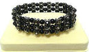 Bracelet800-1 Bella Elastic Bracelet, Beads and Crystals NF83800-1