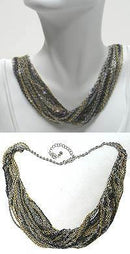 Multi Chain Necklace NI85015-30090