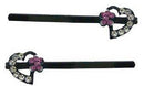 Heart with Flower Hairpins NM86300-0010