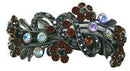 Bella Large Crystal Thick Hair Barrette French Clasp Elegant and Outstanding Design OR86015-2