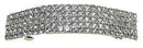 Bella Large Rectangular Bar Barrette Crystal French Clip Hairclip  U86900-0004