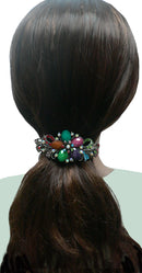 Blarge0052-D Bella Dozen-Pack Gorgeous Barrettes Colorful Beads Sparkly Crystals for Thick Hair U86012-0052-D