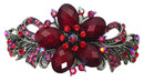 Bella Large Barrette with Beads and Crystals for Thick Hair