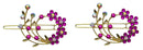 Bella Pair of Hair Barrettes Snap Clips for Thin Hair Young Girls Toddlers U86200-2108pr