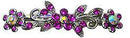 Bsmall1366 arrette with Sparkling Stones U86250-1366