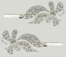 Pair of Butterfly and Ribbon Hairpins U86375-2788