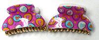 Pair of Girls' Jaw Clips U864100-2200brbg