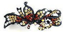 Rhinestone barrettes U86750-0082-0150