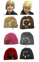 Hat Decorated w. Applique & Dangling Ornament WS86010-YX026
