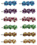BsnapClip Bella Dozen Pack Snap Clip Barrettes 2 ea 6 Colors, 6 Pairs RW86500-1-6pairs